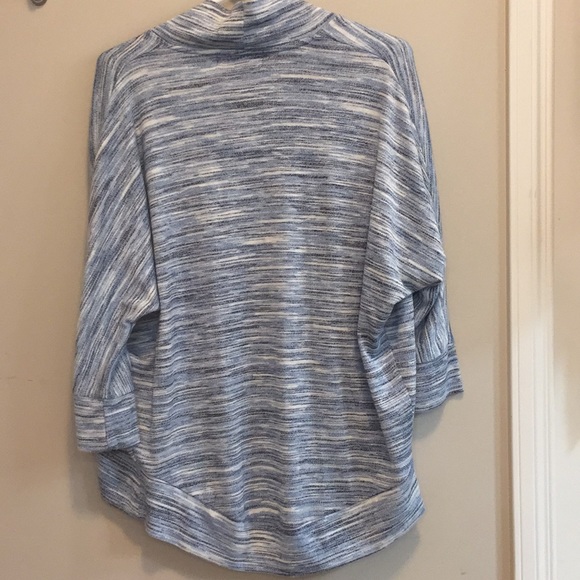 Blue Slashed Soft Cardigan - Picture 3 of 3